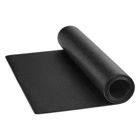 VEVOR Treadmill Mat for Carpet Floor, 23.62" x 51.18" x 0.16" Exercise Equipment Mat for Elliptical and Walking Pad, High Density PVC Floor Prote