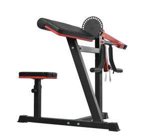Strength training bending biceps bending and triceps extension machine Level 7 pull-out extension bench aerobic training abdomen arms back chest