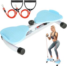 Waist Twister, Exercise Twist Boards Twisting Waist Machine for Women Belly Fat, Noiseless Ab Twister Machine with Resistance Bands