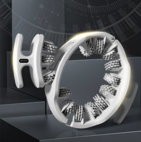 Multifunctional Detachable Fitness Shaping Beauty Ring Leg Massage Machine (Option: Gray)