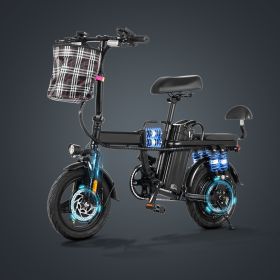 Electric Bicycle-A9,No Delivery To Remote Areas (Option: Black)
