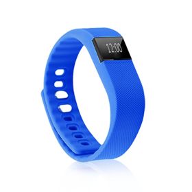 Fitness Tracker Activity Tracker Watch IP56 Waterproof Bracelet Fitness Band Sleep Monitor Pedometer Sedentary Reminder Call Message Notification (Option: ToolSmartBandRoyalBlue)