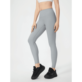 JupiterGear High-Waisted Leggings (Color: Light Gray, size: 4)