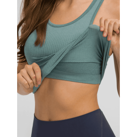 JupiterGear Round Neck Racerback Tank (Color: Turquoise, size: 12)