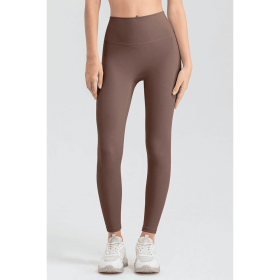 JupiterGear High-Waisted Classic Leggings (Color: Mocha, size: L)