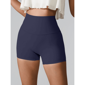 JupiterGear High-Waisted Shorts (Color: NAVY, size: M)