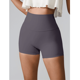 JupiterGear High-Waisted Shorts (Color: Charcoal, size: XL)