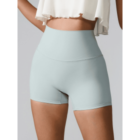 JupiterGear High-Waisted Shorts (Color: Light Green, size: S)
